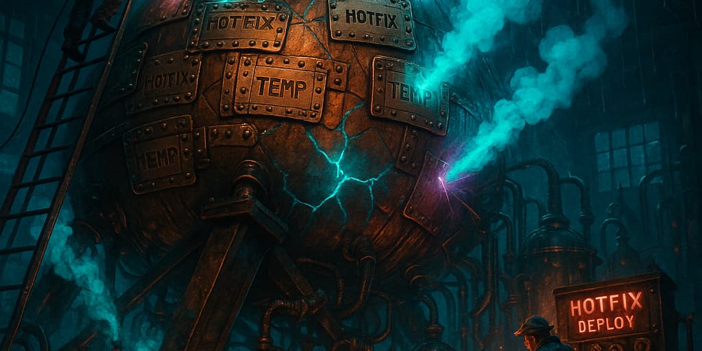 The symptom-fix trap: Why patching consequences breeds chaos